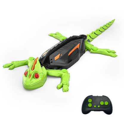 GROMVIX™ Wall Climbing Lizard Robot Toy, Remote Control Gecko That Climbs Glass & Smooth Walls
