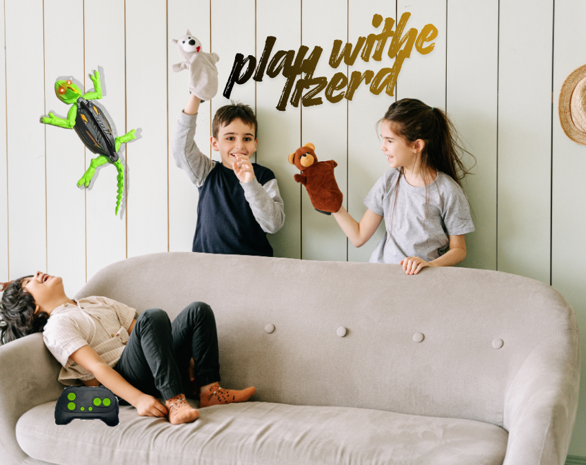 GROMVIX™ Wall Climbing Lizard Robot Toy, Remote Control Gecko That Climbs Glass & Smooth Walls